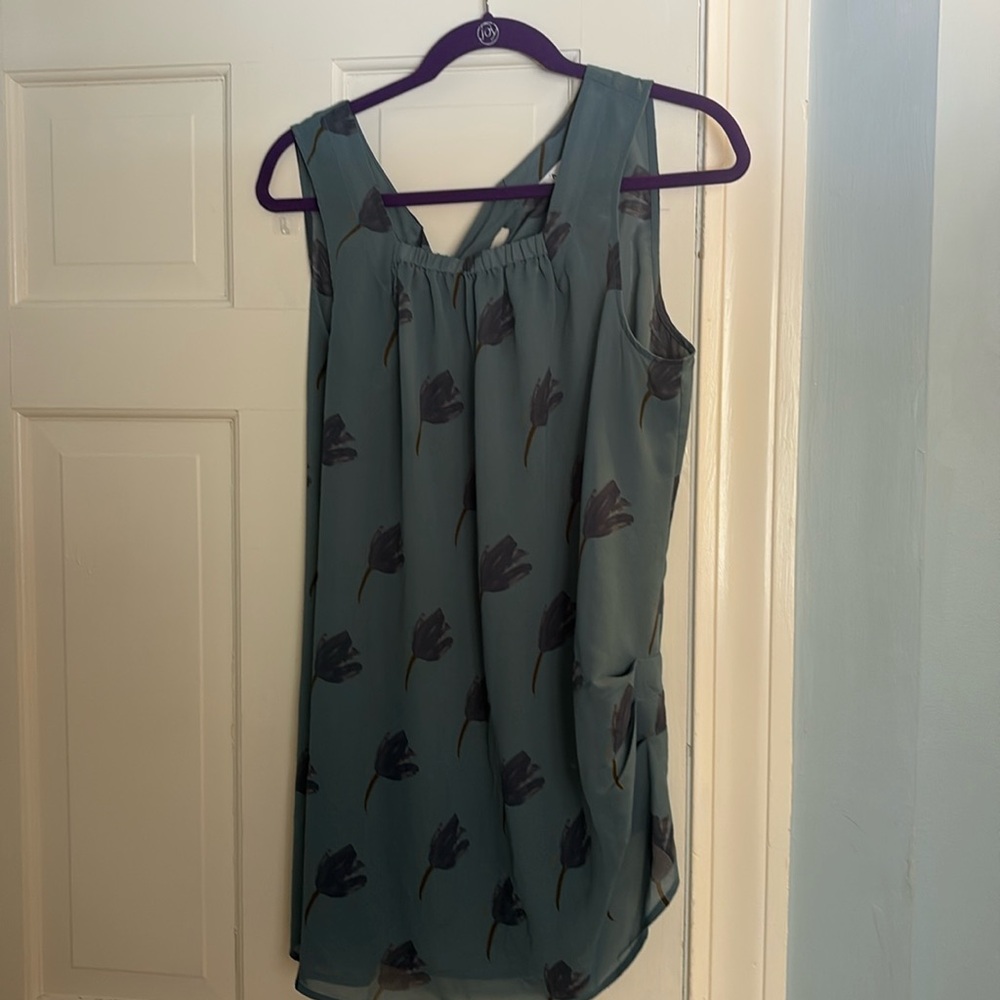 CAbi sleeveless tunic blouse